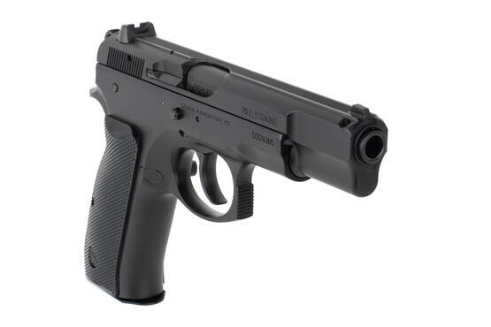 CZ75 B 9mm handgun features an all steel construction